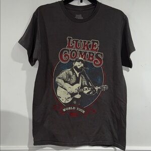 Luke Combs World Tour Graphic T-Shirt 2023 medium unisex